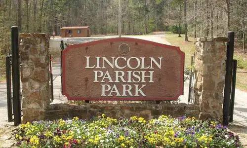 lincoln parish park entrance ruston