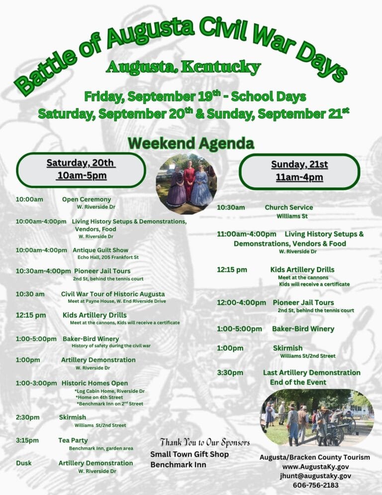 Battle of Augusta Civil War Days Sep 19th 20th 21st 2025 768x994